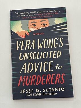 Vera Wong’s UnsolicitedAdvice for Murderers Paperback Book #1 Cozy Mystery